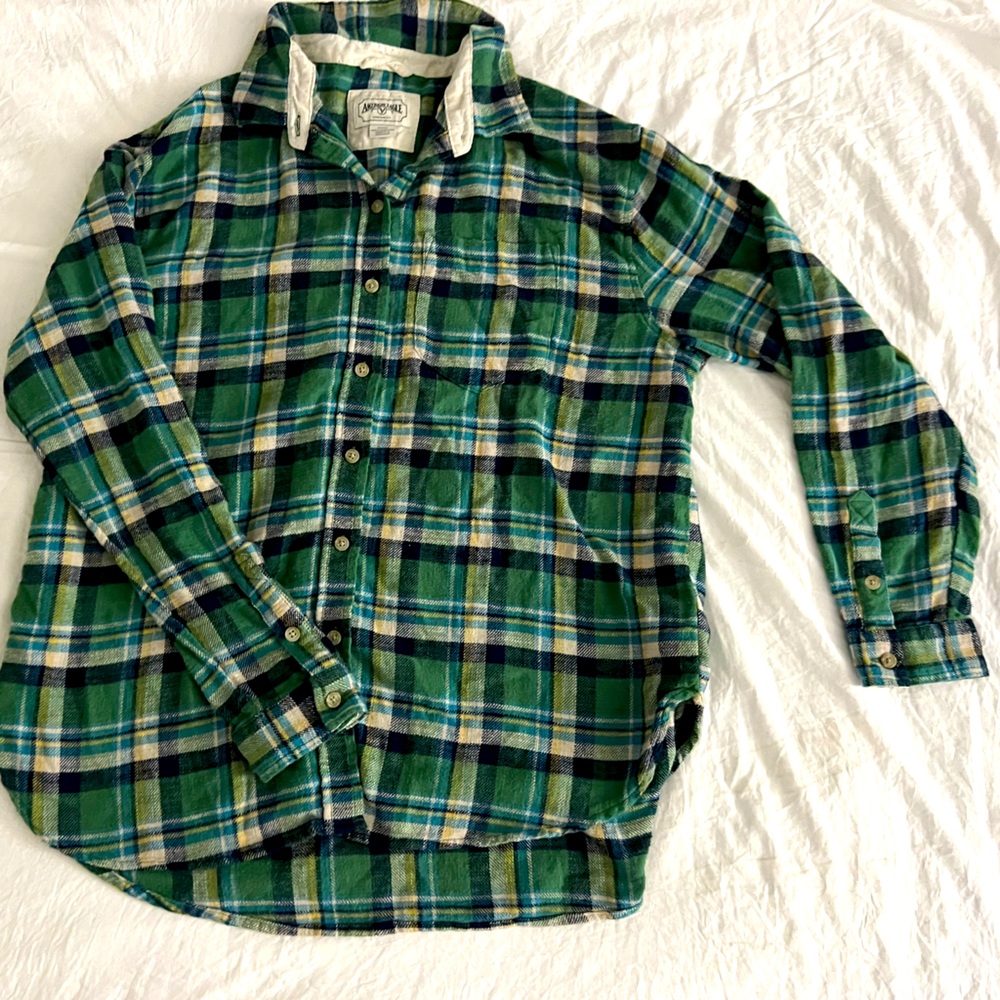 Comfy American Eagle Flannel 🍁